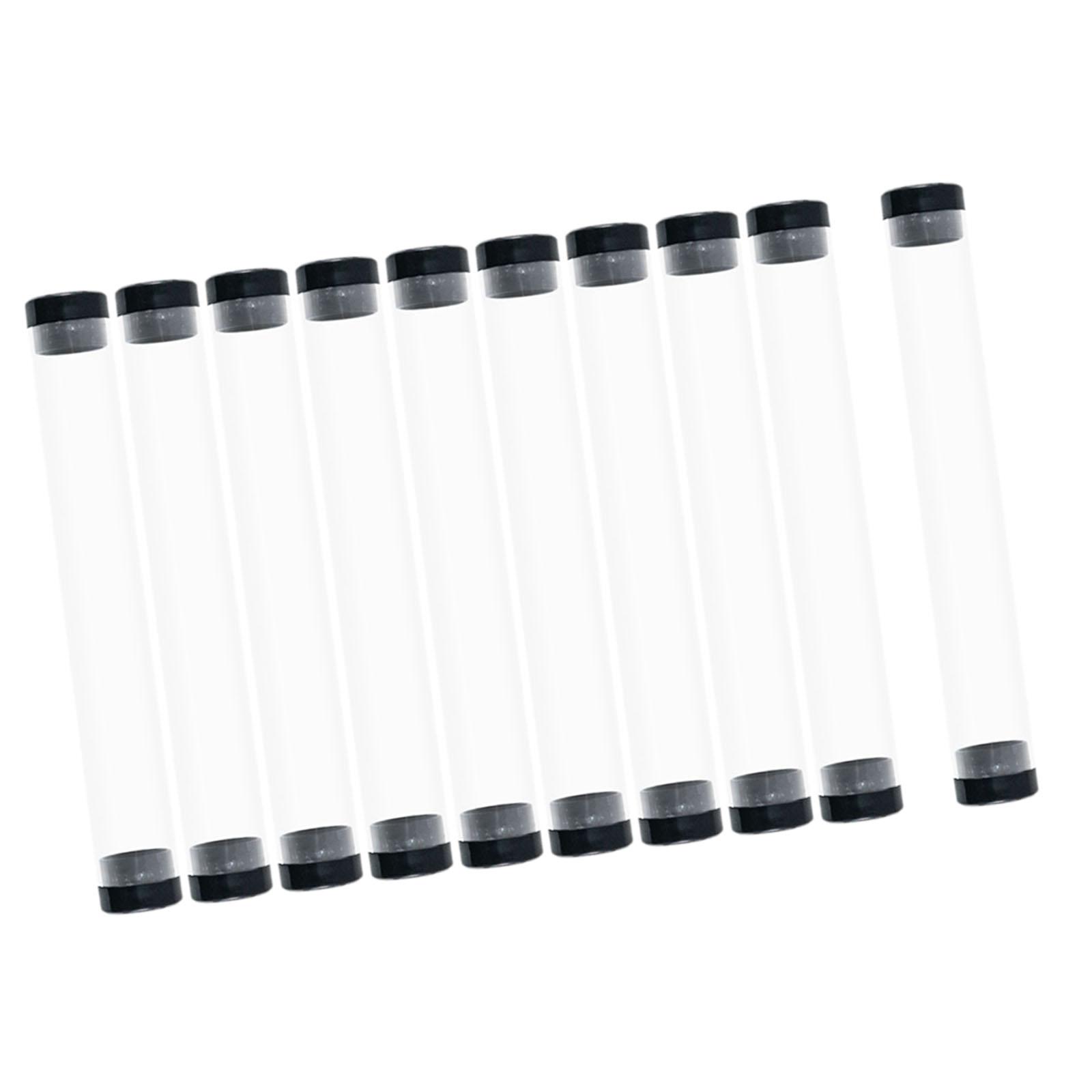 10x Clear Pen Gift Box Cylinde - Food Storage Youtube recension och pris