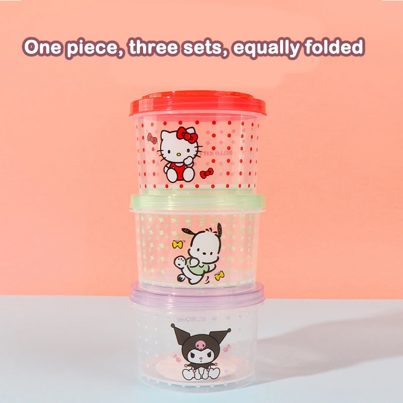 Kitty Bento Box Set 3 Pieces C - Food Storage In Room recension och pris